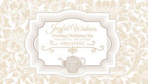 Joyful Widows Christmas Tea